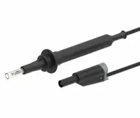 4970-IEC-120 4mm Retractable Sleeve Test Probe to 4mm Stacking Banana Plug 120cm